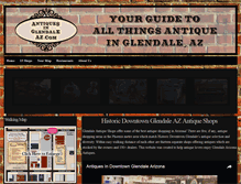 Tablet Screenshot of antiquesinglendaleaz.com